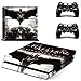 Produktbild Playstation 4 + 2 Controller Aufkleber Schutzfolie Set - Batman Arkham Knight
