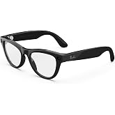 Ray-Ban Meta (1. Nesil), Skyler, Parlak Siyah | Unisex AI G&ouml;zl&uuml;k - 12 MP Ultra Geniş Kamera, Ses, Video Kaydı ve Bluetooth i&ccedil;