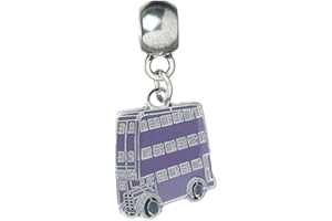 HARRY POTTER The Carat Shop Charm-Anhänger, Offizieller Harry-Potter-Schmuck, Fahrender Ritter, zum Aufschieben, mehrfarbig, 1,8 x 1,5 cm