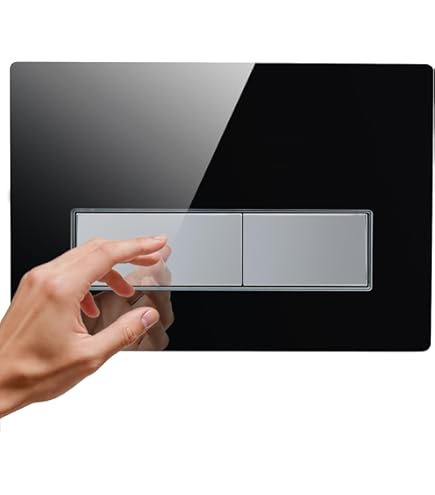 QeramiQ Push Bedieningsplaat - voor Geberit UP320 inbouwreservoir QeramiQ Push Bedieningsplaat - voor Geberit UP320 inbouwreservoir