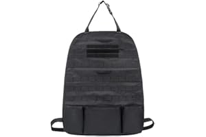 OAREA Taktischer Auto-Rücksitz Militär Molle Organizer Multifunktion Autositzbeutel Aufbewahrungstasche im Freien for Jagdbeutel Accessoires
