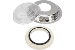 AQXREIGHT Stainless Steel Air Vent Ventilation Window Marine Hardware Transparent Centre Ships Motor-Homes Caravans