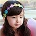 KimBe-Children's Colorful Flower Headband Hair Band Head Hoop-Colorful