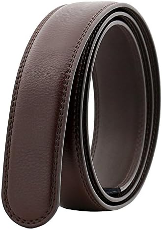 Katusi Mens Automatic Without Buckle Belt Genuine Leather All Sizes Width 3.5cm Black 2-1 (2)