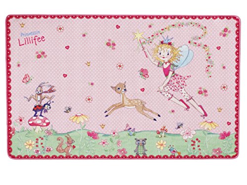 Prinzessin Lillifee LI-101 Druckteppich, 100 x 160 cm