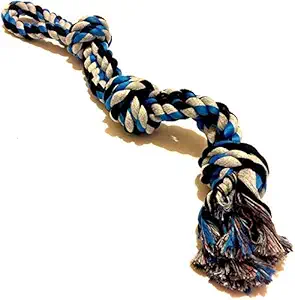 Pet Believe Strong, Sturdy, Heavy Duty Rope Toy for Aggressive Chewers and Big Dogs (24 Inch Long, XL Size, Colour May Vary).