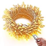 [Batteriebetrieb]: 4 x AA Batterien (nicht enthalten), legen Sie die Lichterkette außen überall wo Sie mögen.