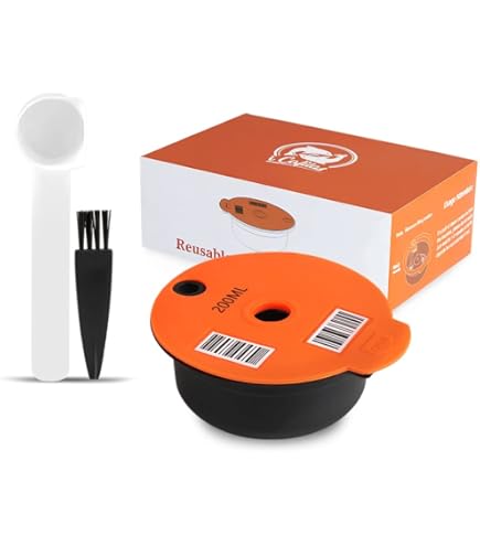 Wiederverwendbare Pads für Tassimo, Nachfüllbare Kaffeekapseln für Bosch Tassimo, 180 ml PP Kapseln, mit Kaffee Tamper 51 mm, Zubehör Kompatibel für Bosch Kaffeemaschine Wiederverwendbare Pads für Tassimo, Nachfüllbare Kaffeekapseln für Bosch Tassimo, 180 ml PP Kapseln, mit Kaffee Tamper 51 mm, Zubehör Kompatibel für Bosch Kaffeemaschine