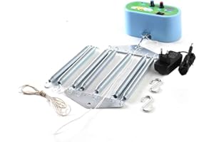 Lfhelper Culla elettrica a molla per neonato, controllo elettrico a cradle, molla oscillante automatica e 4 timer regolabili, per culla e amaca per bambini, 20 kg max