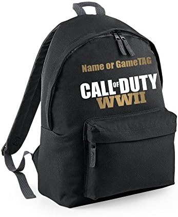 Call of Duty World War 2 (WWII) Backpack Bag (Black + TAG)