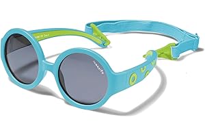 Mausito Gafas de sol infantiles 6-24 meses niño & niña I FLEXIBLES gafas de sol niños con banda ajustable 100% PROTECCIÓN UV I Gafas de sol livianas sin BPA I Gafas de sol niño de Diseño Europeo