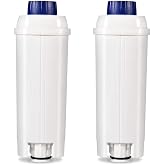 Ouxunus Filtre - Delonghi Filtre DLSC002 i&ccedil;in kahve makinesi filtresi, aktif karbon yumuşatıcılı, su filtresi, De'Longhi ECAM