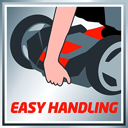 Einhell Benzin Rasenmäher GE-PM 48 S HW B&S (2 kW, 48 cm Schnittbreite, 75 l Fangsack, Hinterradantrieb, Mulchfunktion, Seitenauswurf, empfohlen bis 1600 m²) - 14