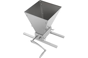 AANGEEBONE Manual de cereales de cebada,Molinillo de cereales ajustable, para cebada, trigo y otros granos- Molino para Alimentación de Ganado/Animales