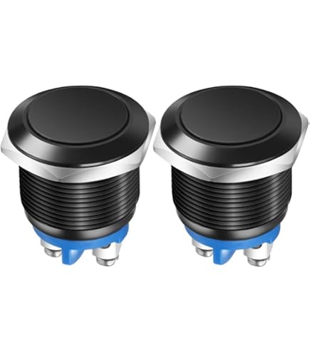 Interruttori A Pulsante Impermeabili In Metallo Da 12 Mm Con - Foto 8