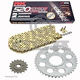 Kettensatz bzw. Kettenkit ist passend für Ducati SS 750 V/SPS Carenata, Nuda 91-98 ( Typ 750SC )