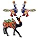 Produktbild Radha Krishna Shop Pure Brass Peacock Pair & Camel Enamel Handicraft Showpiece Combo Set