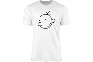 SMARTYPANTS Diary of a Scaredy Kid - Camiseta para el Día del Libro Mundial de la Televisión para niños, regalos de 80% algodón hilado en anillo, 20% poliéster, alta densidad de puntada extrema comodidad