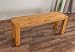 Produktbild Bank Wooden Nature 133 Buche massiv - 120 - 33 cm (L - B)