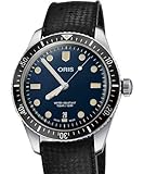 Band Material: Kautschuk, Band Farbe: Schwarz, Zifferblatt Farbe Blau