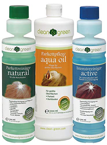 Haro Cuidado Juego Clean & Green Natural, Active y Aqua Oil Natural - Clean and Green Set by Avaro haus24