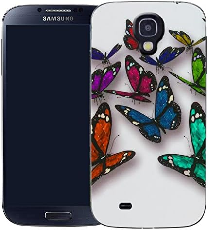 beau design case fits samsung galaxy s4 mini i9190 - butterfly straek Silicone