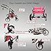 Chilly Kids Dino Pram & Pushchair Safety Set (car seat & ISOFIX base, rain cover, mosquito net, cup holder, swivel wheels) 15 Beige & Black