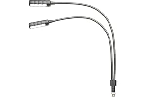 ADAM HALL ah Stands SLED2ULTRABNC LED-Schwanenhalsleuchte mit BNC-Anschluss schwarz