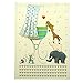 A4 Casebound Memory "New Baby" Book Blue - 60 Sheets = 120 Pages - Size - 297mm x 210mm