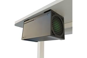 Monzlteck Untertischhalterung für Xbox Serie X, Stealth-Halterung für XSX