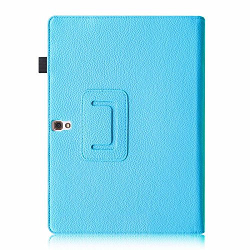 Fintie Samsung Galaxy Tab S 10.5 Hülle Case – Slim Fit Folio Kunstleder Schutzhülle Cover Tasche mit Ständerfunktion für Samsung Galaxy Tab S T800 T805 (10,5 Zoll) Tablet (mit Auto Schlaf / Wach Funktion), Blau - 7