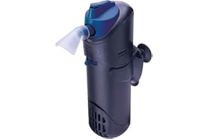 Interpet Internal Aquarium Fish Tank PF1 Power Filter, Cleans Water, for Coldwater & Tropical Aquariums Up to 68 Litre