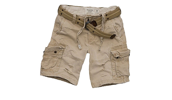 Hollister - Pantaloncini - cargo - Basic - Uomo cachi 42 : Amazon.it:  Abbigliamento
