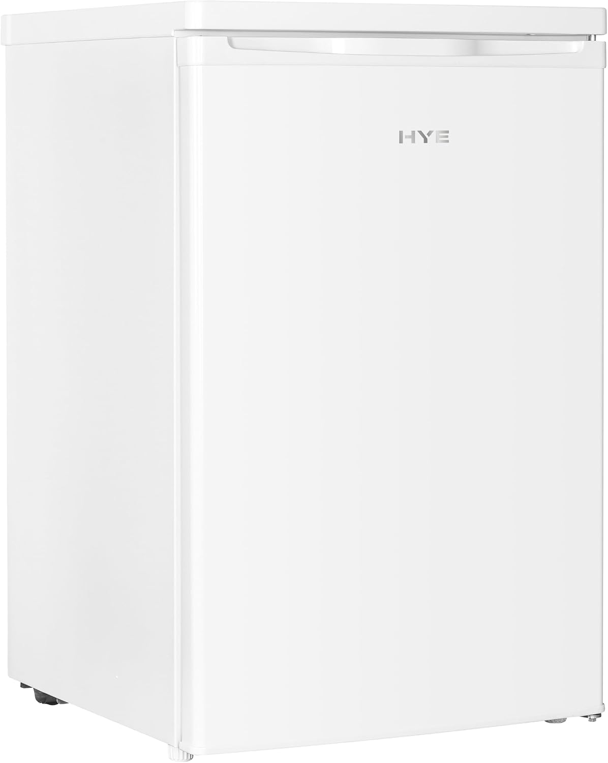 HYE Under Counter Fridge - Freestanding Fridge, 127L Capacity, Quiet 39 dB Operation, 55cm Width, White, Perfect For Smaller Families & Couples - RF01UCF127W01