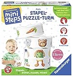 ab 12 Monate Ravensburger 04505 Mein Stapel-Puzzle-Turm