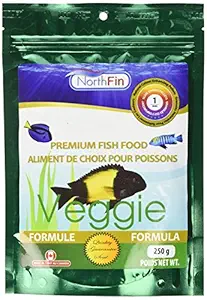 Northfin Food Veggie Formula 1mm Pellet 250 Gram Package