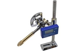 JIEOTWICE Hochpräzise Winkel Digitalanzeige Edelstein Schleifmaschine, Manipulator Edelstein Facettiermaschine Griff (Standard Version, 64 Index Getriebe)