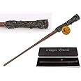 Sage Square Classic LED Illuminating Handcrafted Harry The Boy Who Lived Magic Wizard Sorcerer's Potter Wand, Elegant Stick Collectible Cum Cosplay Accessory (34 Cms Long), Multicolor