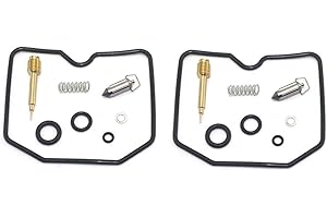 Hippotech Pack of 2 Motorcycle Carburetor Repair Kit for Kawasaki GPZ500S GPZ 500S 1987-2003