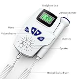 Herztöne baby hören Fetal doppler ultraschall gerät Geschenk schwangerschaft Baby herzschlag uberwachung - 3