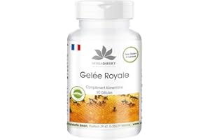 Gelée Royale 2000 mg - Extrait 4:1 500 mg - 90 gélules | Herba Direkt - Qualité des pharmacies allemandes