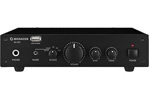 Monacor SA-100 Amplificateur stéréo compacte universel
