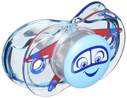 Razbaby Self Closing Pacifier (Blue)