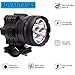Produktbild MTSBW Motorrad Licht Externe Super Helle Flashing Wasserdichte Scheinwerfer 4000LM 12-80 v Aluminiumlegierung LED Scheinwerfer 30 watt