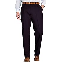 Farah Men's Hidden Stretch Waistband Trousers Stylish Comfort