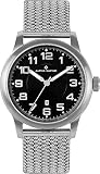 Alpha Saphir Herren-Uhren Quarz Analog 340C