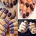 CLAVUZ Matte Top Coat Gel Nail Polish Matte Finish No Wipe Non-Cleansing Long Lasting Soak Off UV LED Nail Art DIY at Home 8ml