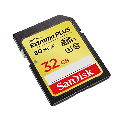SanDisk Extreme Plus SDHC 32GB Class 10 Speicherkarte (UHS-I, bis zu 80MB/s lesen) - 2