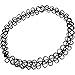 Produktbild DOLDOA Stretch Gothic Tätowierung Halsband Tattoo Henna Choker Hippie Elastische Halskette (Schwarz)