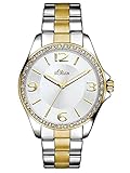 s.Oliver Damen-Armbanduhr Analog Quarz Edelstahl SO-3058-MQ